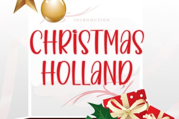 Christmas Holland Font - Featured Image