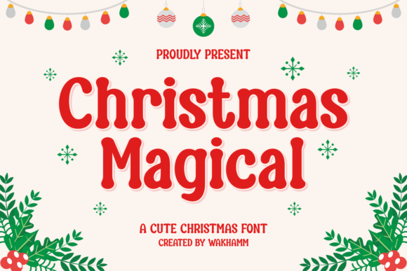 Christmas Magical Font - Featured Image
