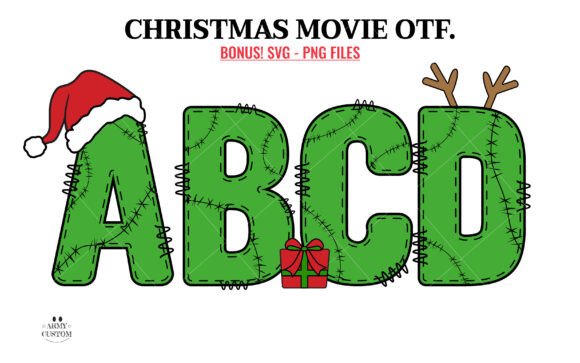 Christmas Movie Font - Featured Image