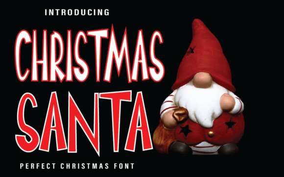 Christmas Santa Font Font - Featured Image