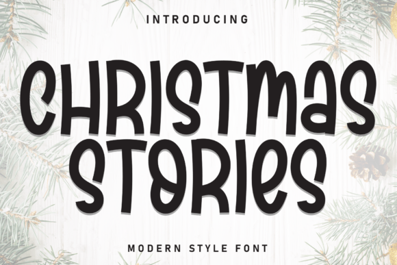 Christmas Stories Font - Featured Image
