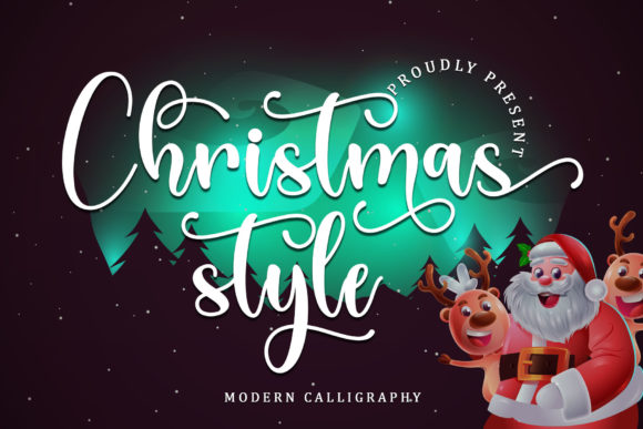 Christmas Style Font - Featured Image