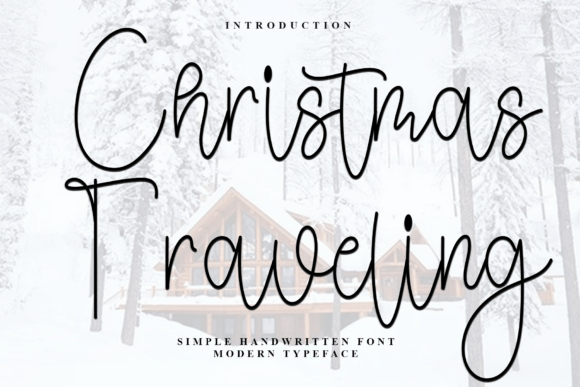 Christmas Traveling Font - Featured Image