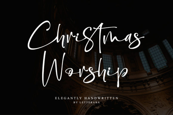 Christmas Worship Font - Featured Image