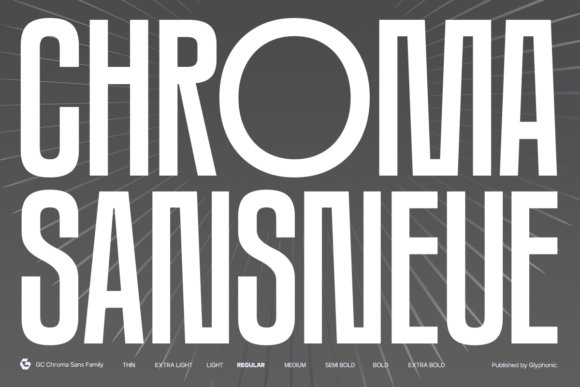 Chroma Sansneue Font - Featured Image