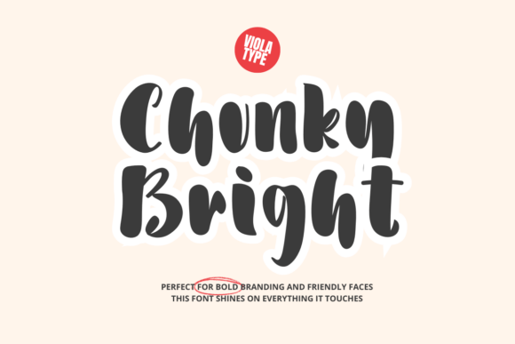 Chunky Bright Font - Featured Image