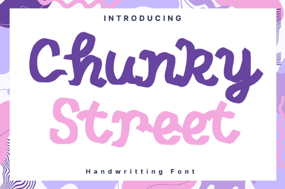 Chunky Street Font - Featured Image