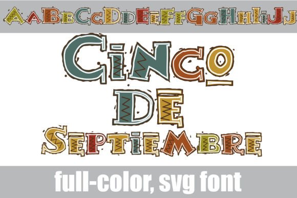 Cinco De Septiembre Font - Featured Image