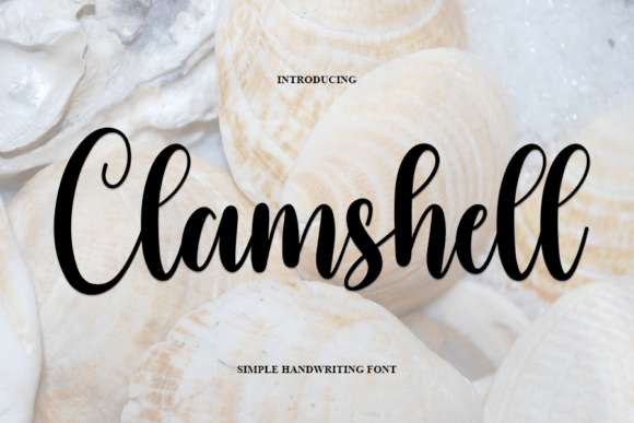 Clamshell Font - Featured Image