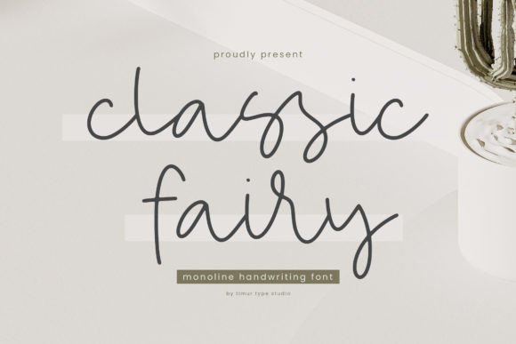 Classic Fairy Font - Featured Image