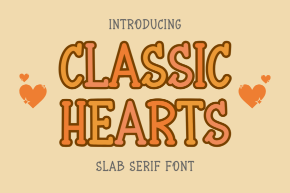 Classic Hearts Font - Featured Image