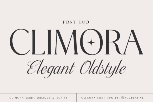 Climora Duo Font - Featured Image