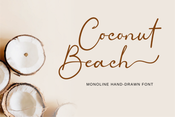 Coconut Beach Font - Featured Image