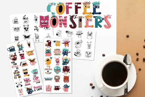 Coffee Monsters Font - Featured Image