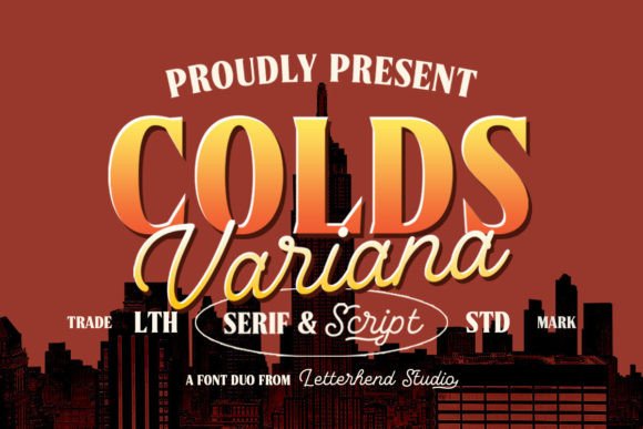 Cold Variana Duo Font - Featured Image