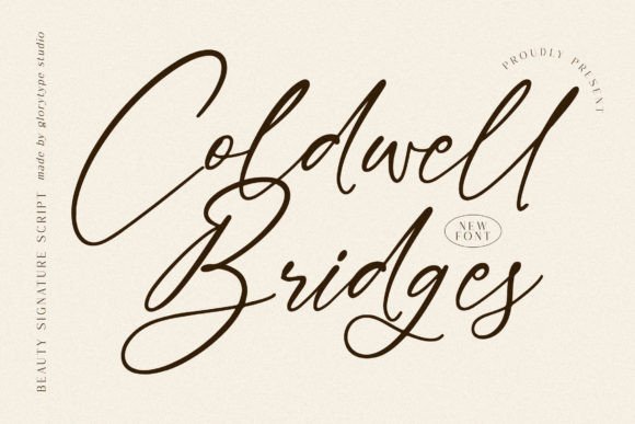 Coldwell Bridges Font - Featured Image