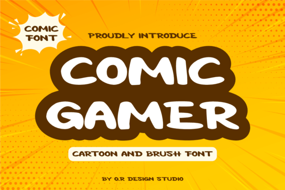 Comic Gamer Font - Featured Image