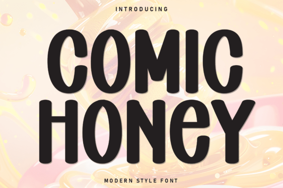 Comic Honey Font - Featured Image