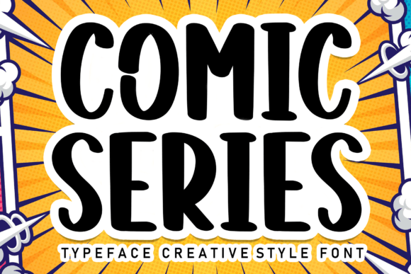 Comic Series Font - Featured Image