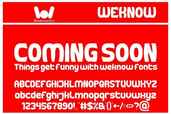 Coming Soon Font - Featured Image
