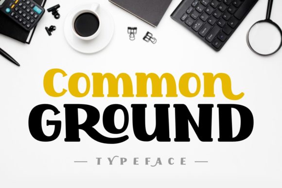 Common Ground Font - Featured Image