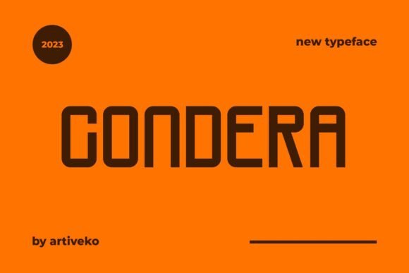Condera Font - Featured Image