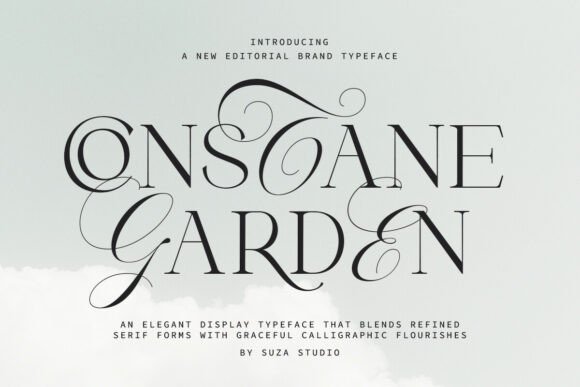 Constane Garden Font - Featured Image