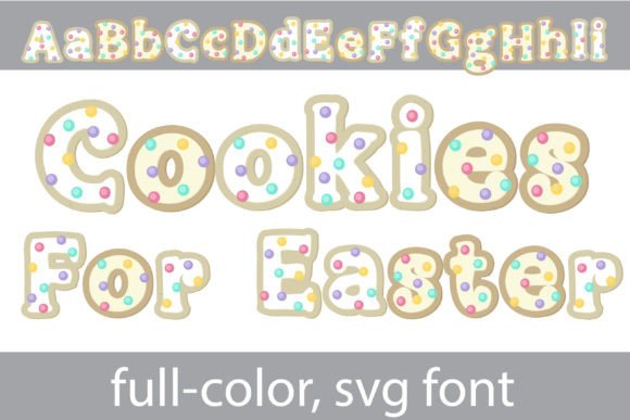 Cookies for Easter Font - Featured Image