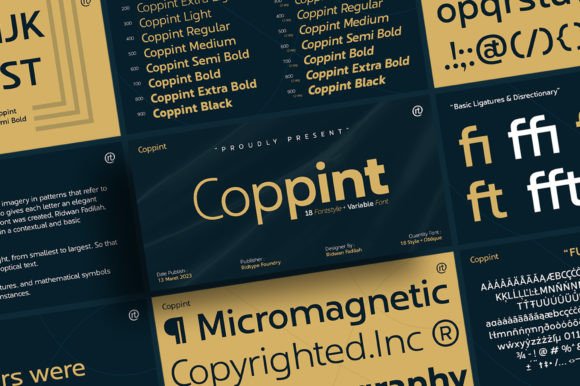 Coppint Font - Featured Image