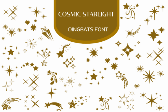 Cosmic Starlight Font - Featured Image