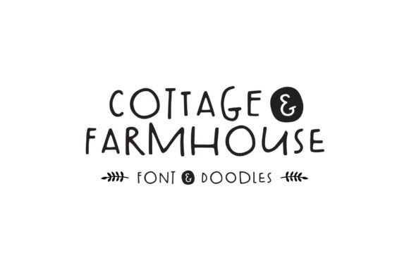 Cottage and Farmhouse Font - Featured Image