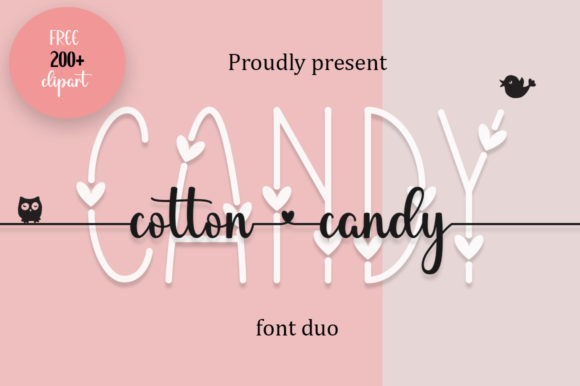 Cotton Candy Font - Featured Image