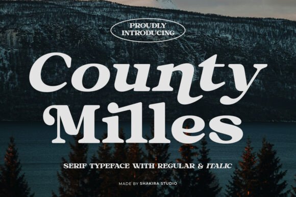 County Miles Font - Featured Image