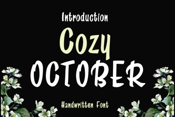 Cozy October Font - Featured Image