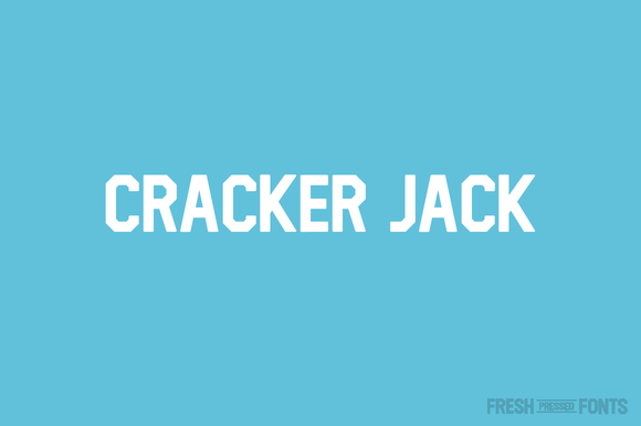 Cracker Jack Font - Featured Image