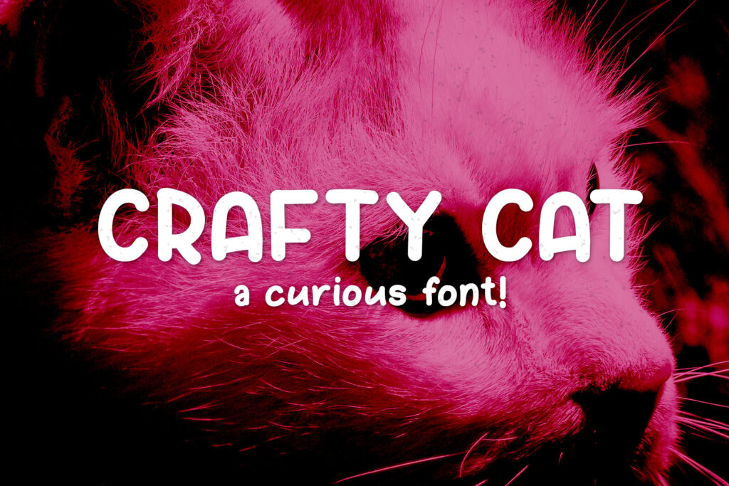 Crafty Cat Font - Featured Image