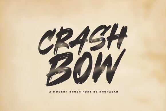 Crashbow Font - Featured Image