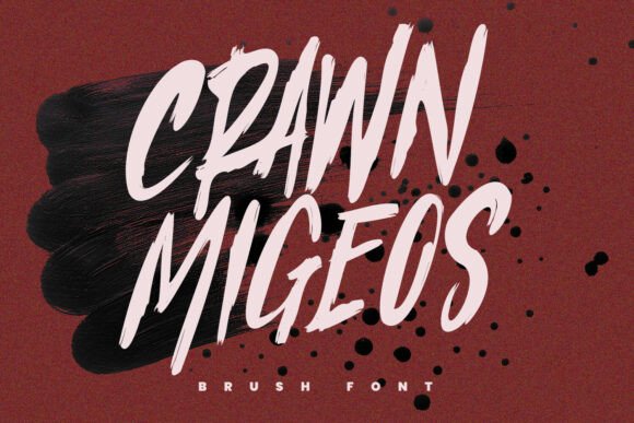 Crawn Migeos Font - Featured Image