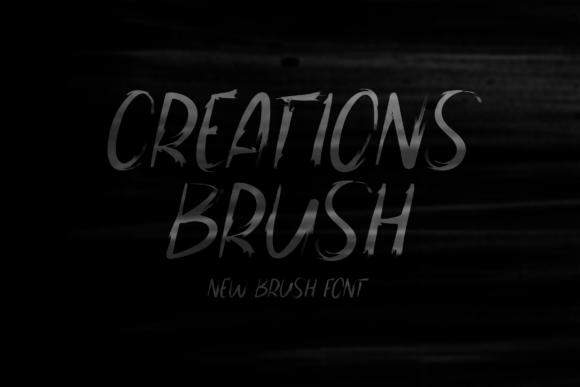 Creations Brush Font - Featured Image