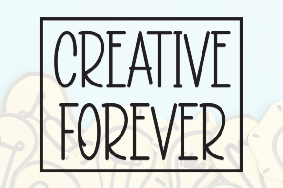 Creative Forever Font - Featured Image