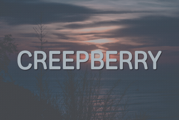 Creepberry Font - Featured Image