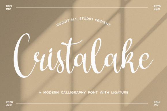 Cristalake Font - Featured Image