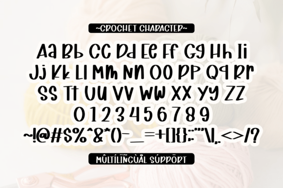 Crochet Font - Featured Image