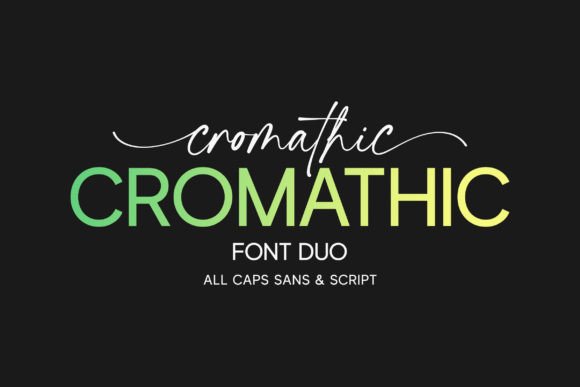 Cromathic Font - Featured Image