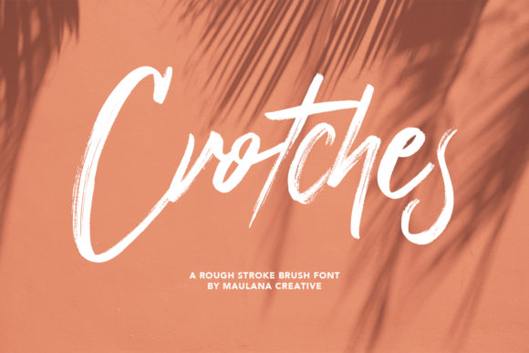 Crotches Font - Featured Image