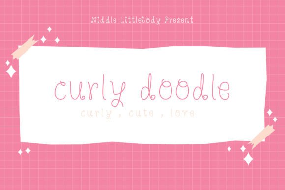 Curlydoodle Font - Featured Image