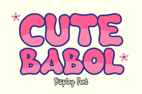 Cute Babol Font - Featured Image