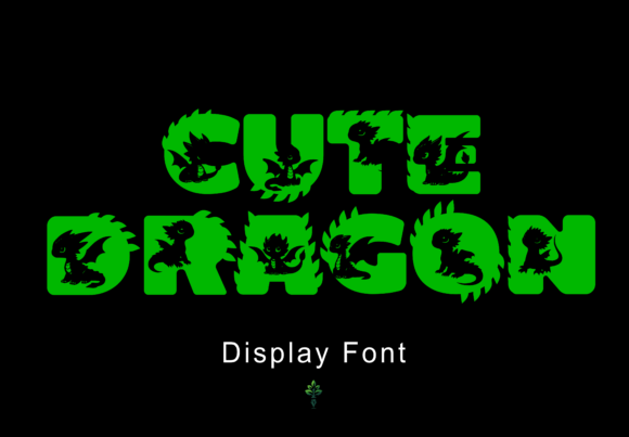 Cute Dragon Font - Featured Image
