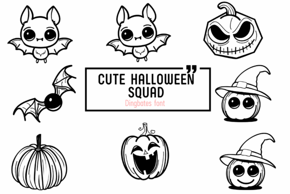 Cute Halloween Squad Font - Featured Image