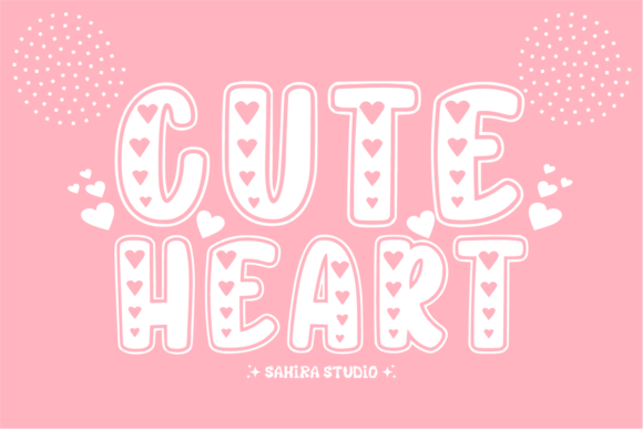 Cute Heart Font - Featured Image